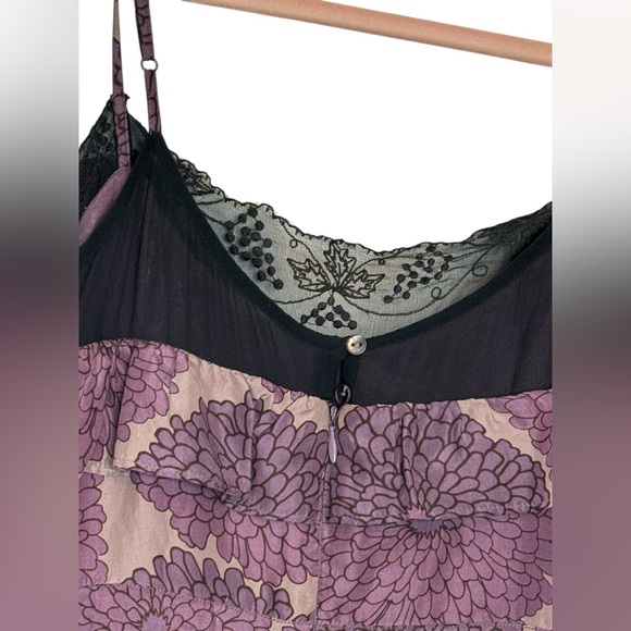 Anthropologie | Lil | Girls from Savoy Spaghetti Strap Dress in Purple Size 10 - Picture 7 of 16